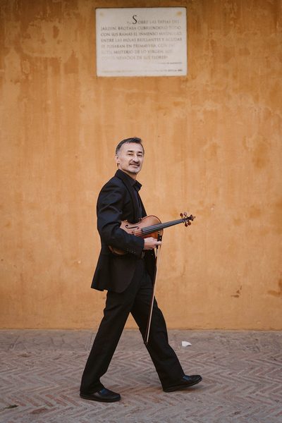 Pedro, violinista de Música Para Boda